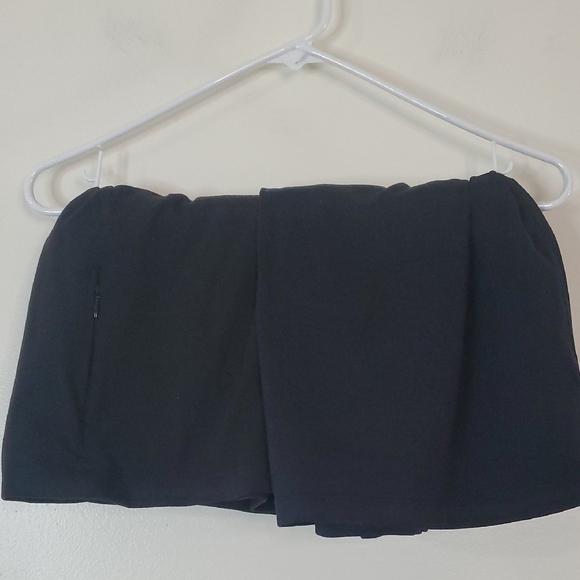 Bundle 2 Black Athletic Mini Skorts Size Extra Large Athleta Title Nine Sporty - Picture 1 of 16